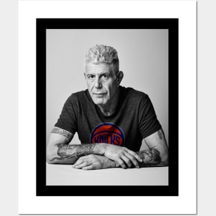 Anthony Bourdain Knicks Fan Posters and Art